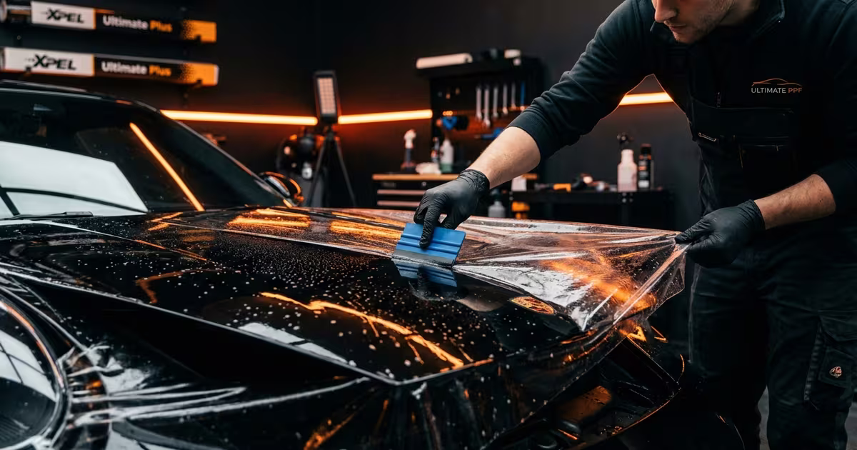 PPF polyuréthane aliphatique auto-cicatrisant à Bordeaux